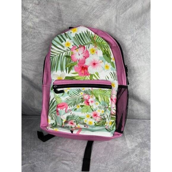 Unbranded Other - Backpack for School/Travel and Work with Padded Comfort, Pink Floral